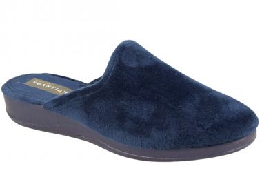 Παντόφλες γυναικείες | Υφασμάτινες | Υφαντίδης | 504900 | Μπλε - Υφαντίδης - 